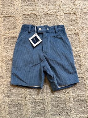NWT Baroni Italian Cotton Corduroy Shorts